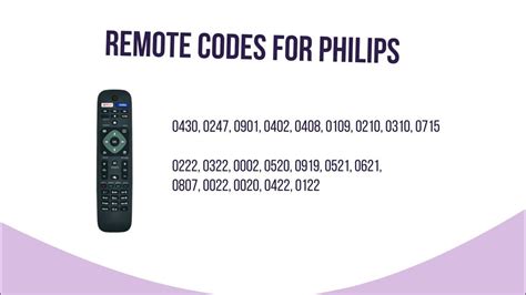 philips universal remote 4 digit code|Philips TV universal remote control codes (3, 4 and 5 digit).